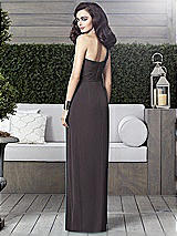 Alt View 2 Thumbnail - Stormy Silver Dessy Shimmer Bridesmaid Dress 2905LS