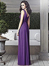 Rear View Thumbnail - Majestic Gold Dessy Shimmer Bridesmaid Dress 2907LS
