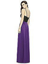 Rear View Thumbnail - Majestic Gold Dessy Shimmer Bridesmaid Skirt S2984LS