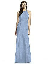 Rear View Thumbnail - Cloudy Silver Dessy Shimmer Bridesmaid Dress 2990LS