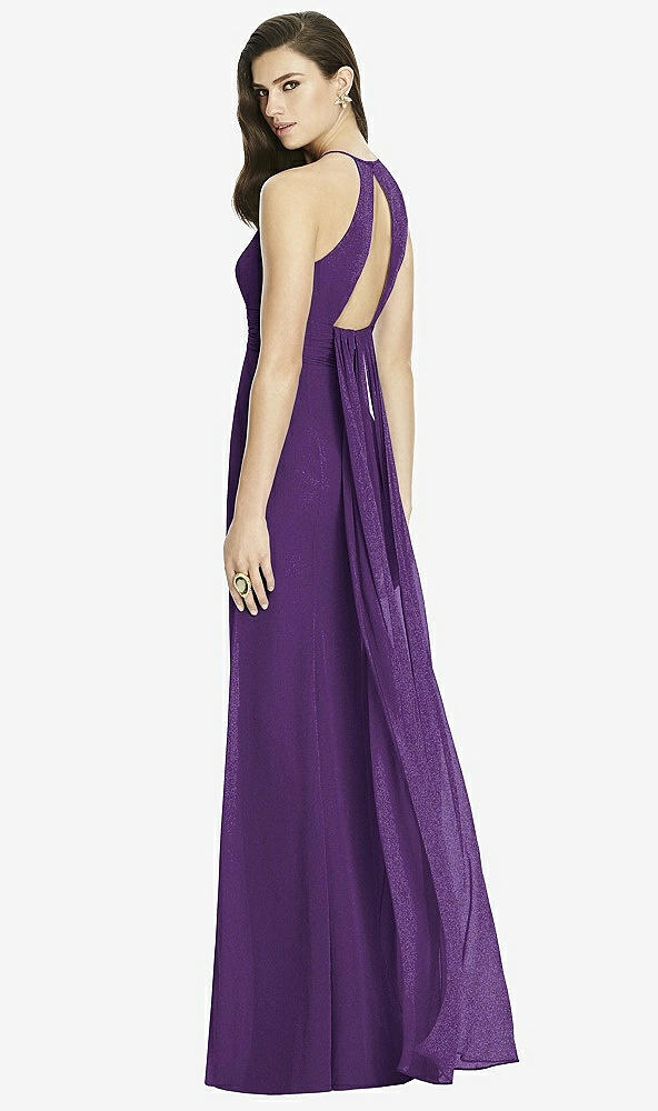 Front View - Majestic Gold Dessy Shimmer Bridesmaid Dress 2990LS