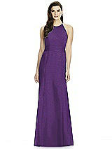 Rear View Thumbnail - Majestic Gold Dessy Shimmer Bridesmaid Dress 2990LS