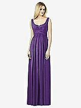 Front View Thumbnail - Majestic Gold After Six Shimmer Bridesmaid Dress 6727LS