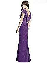 Rear View Thumbnail - Majestic Gold After Six Shimmer Bridesmaid Dress 6779LS