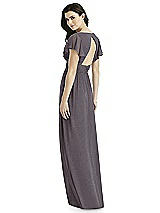 Rear View Thumbnail - Stormy Silver Studio Design Shimmer Bridesmaid Dress 4526LS