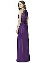 Rear View Thumbnail - Majestic Gold Bella Bridesmaids Shimmer Dress BB100LS