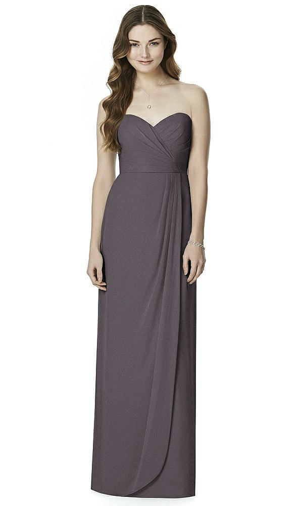 Front View - Stormy Silver Bella Bridesmaids Dress BB102LS