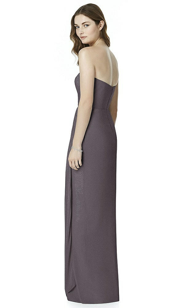 Back View - Stormy Silver Bella Bridesmaids Dress BB102LS