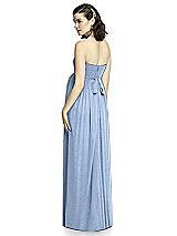 Rear View Thumbnail - Cloudy Silver Dessy Shimmer Maternity Bridesmaid Dress M426LS
