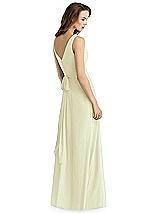 Rear View Thumbnail - Butter Yellow Thread Bridesmaid Style Layla