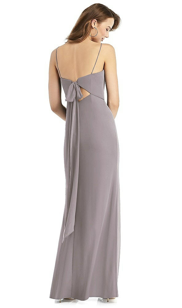 Front View - Cashmere Gray Thread Bridesmaid Style Stella