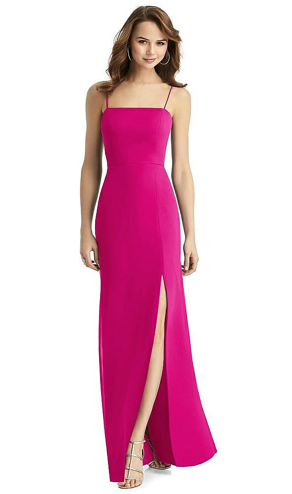 Back View - Think Pink Thread Bridesmaid Style Stella