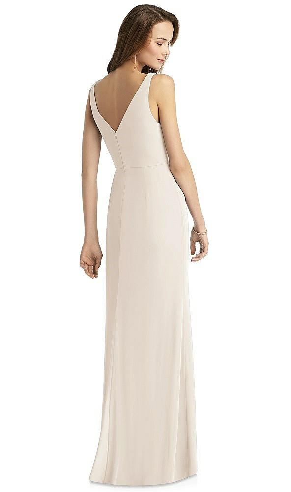 Back View - Oat Thread Bridesmaid Style Peyton