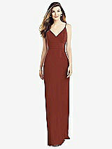 Alt View 1 Thumbnail - Auburn Moon V-Back Spaghetti Strap Maxi Dress with Pockets