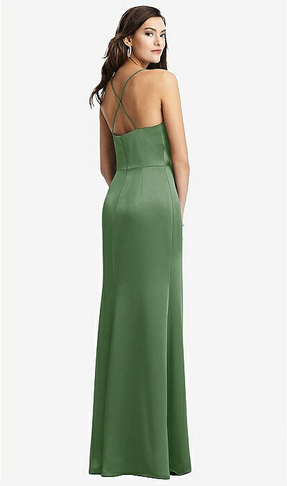 クロスの行方　DUSTCELL サイン入り Xavy Teal Green Off Shoulder Corset Midi Dress