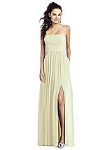 Front View Thumbnail - Butter Yellow Thread Bridesmaid UKTH017