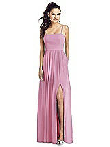Front View Thumbnail - Powder Pink Thread Bridesmaid UKTH017