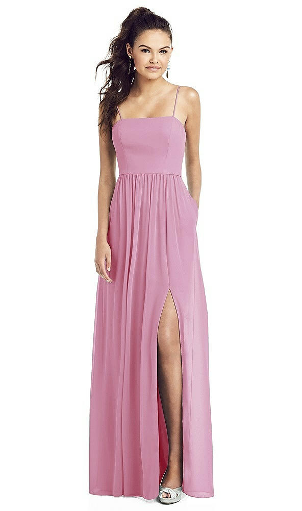 Front View - Powder Pink Thread Bridesmaid UKTH017