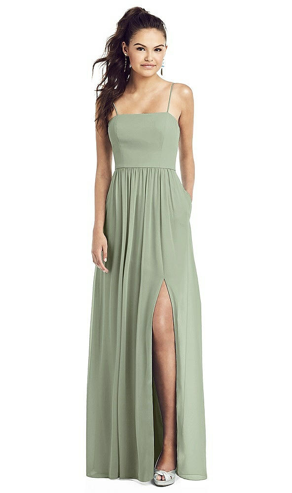 Front View - Sage Thread Bridesmaid UKTH017