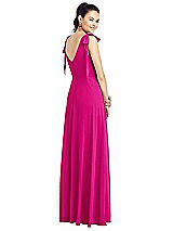 Rear View Thumbnail - Think Pink Thread Bridesmaid UKTH018