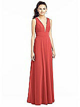 Front View Thumbnail - Perfect Coral Thread Bridesmaid UKTH019