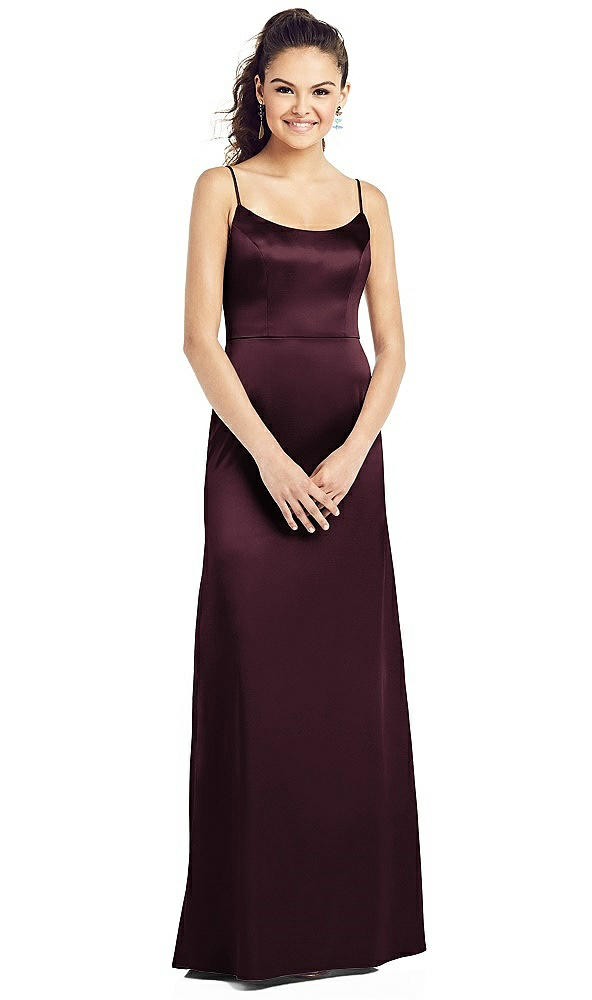 Front View - Bordeaux Thread Bridesmaid UKTH021