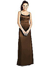 Front View Thumbnail - Latte Thread Bridesmaid UKTH021