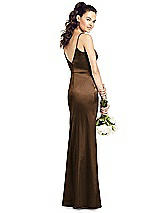 Rear View Thumbnail - Latte Thread Bridesmaid UKTH021