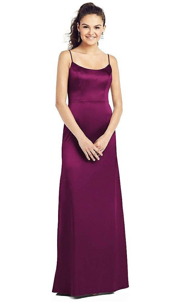 Front View - Merlot Thread Bridesmaid UKTH021