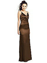 Front View Thumbnail - Latte Thread Bridesmaid UKTH022