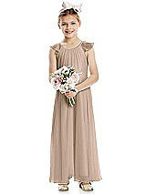 Front View Thumbnail - Topaz Flower Girl Dress FL4070