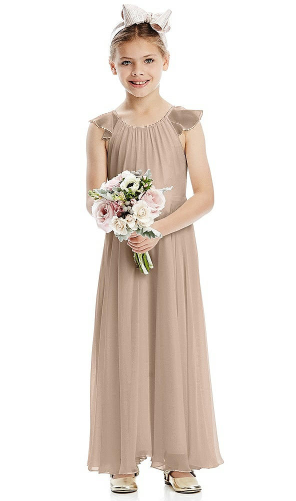 Front View - Topaz Flower Girl Dress FL4070