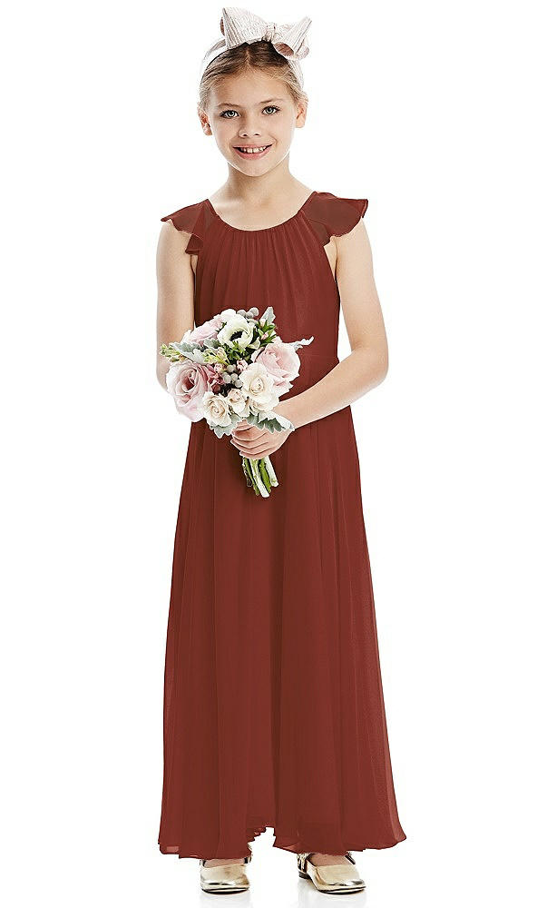 Front View - Auburn Moon Flower Girl Dress FL4070