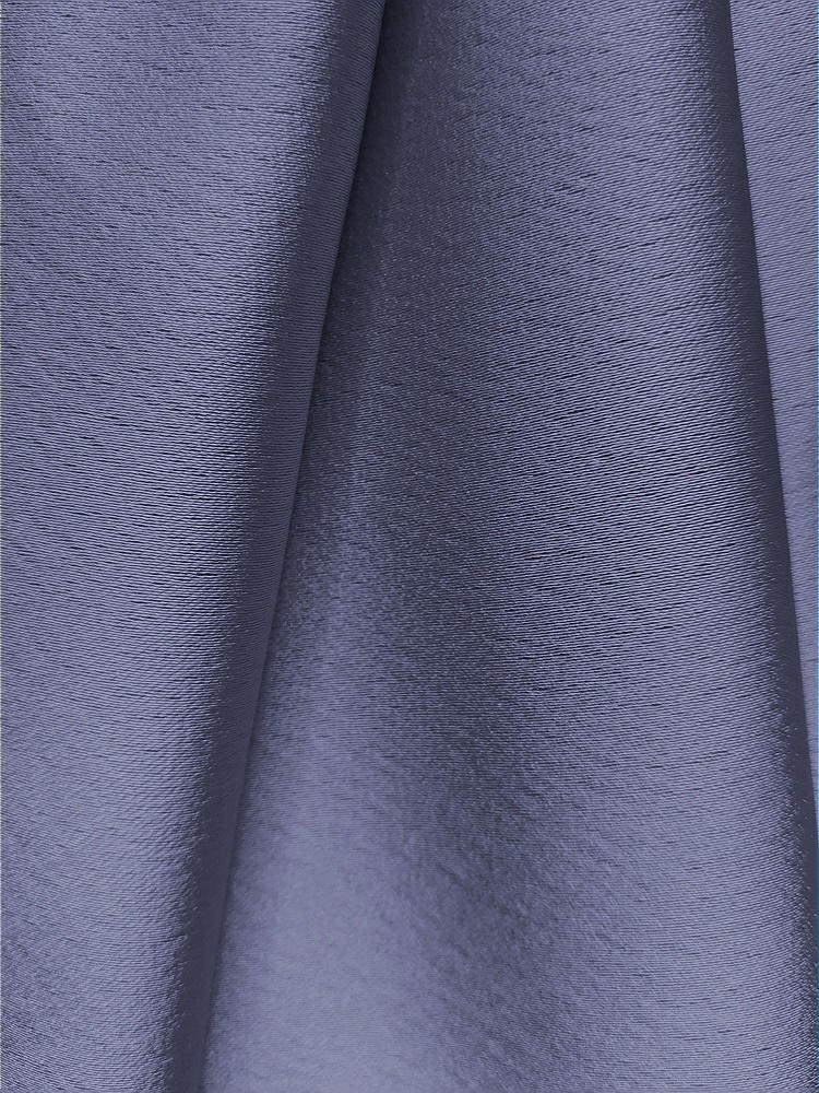 Front View - French Blue Lux Charmeuse Fabric by the yard