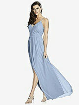 Front View Thumbnail - Cloudy Deep V-Back Shirred Maxi Dress - Ensley