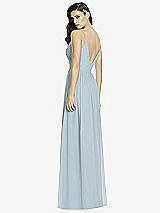Rear View Thumbnail - Mist Deep V-Back Shirred Maxi Dress - Ensley