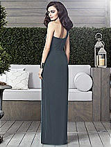 Alt View 2 Thumbnail - Silverstone One-Shoulder Draped Maxi Dress with Front Slit - Aeryn