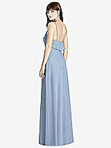 Rear View Thumbnail - Cloudy Ruffle-Trimmed Backless Maxi Dress - Britt