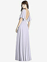 Rear View Thumbnail - Silver Dove Split Sleeve Backless Maxi Dress - Lila