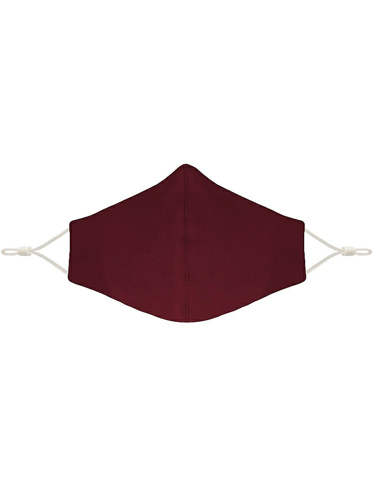 Front View - Cabernet Soft Jersey Reusable Face Mask