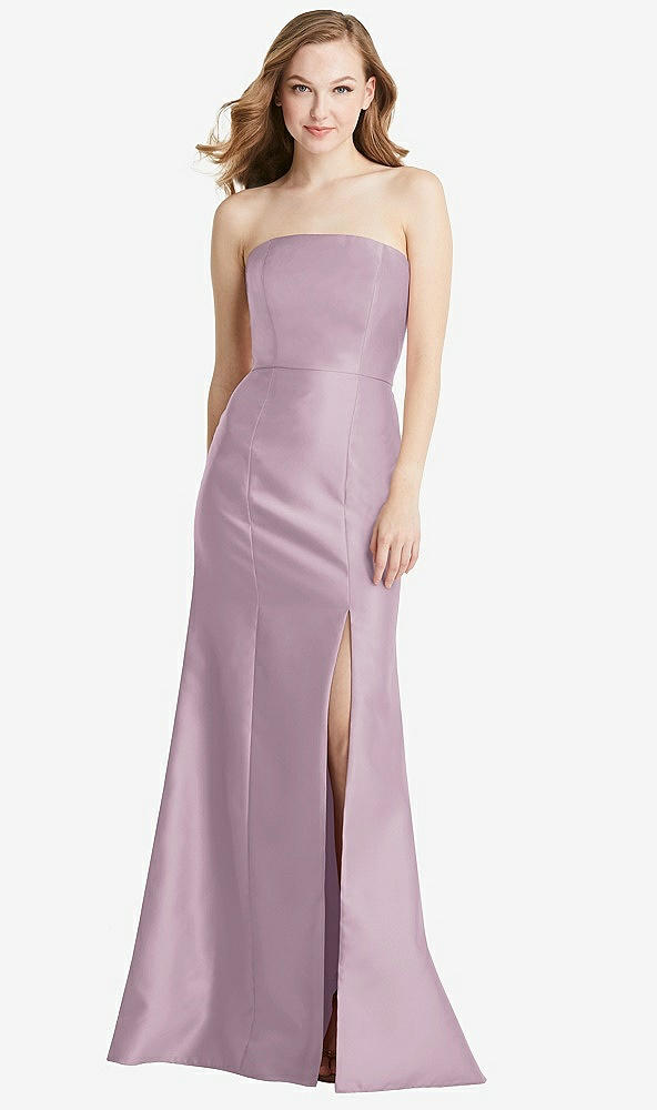 Front View - Suede Rose Bella Bridesmaids Dress BB133