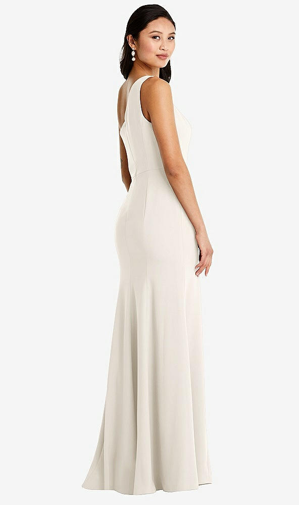 Back View - Ivory Bella Bridesmaids Dress BB138