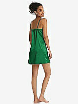 Rear View Thumbnail - Shamrock Mini Stretch Satin Slip with Adjustable Straps - Kyle