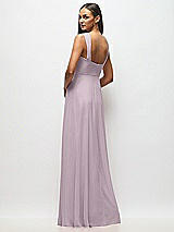 Alt View 3 Thumbnail - Lilac Dusk Contoured Wide Strap Sweetheart Maxi Dress