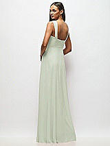 Alt View 3 Thumbnail - Celadon Contoured Wide Strap Sweetheart Maxi Dress