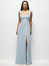 Alt View 1 Thumbnail - Mist Contoured Wide Strap Sweetheart Maxi Dress