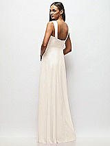 Alt View 3 Thumbnail - Oat Contoured Wide Strap Sweetheart Maxi Dress