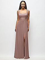 Alt View 1 Thumbnail - Sienna Contoured Wide Strap Sweetheart Maxi Dress