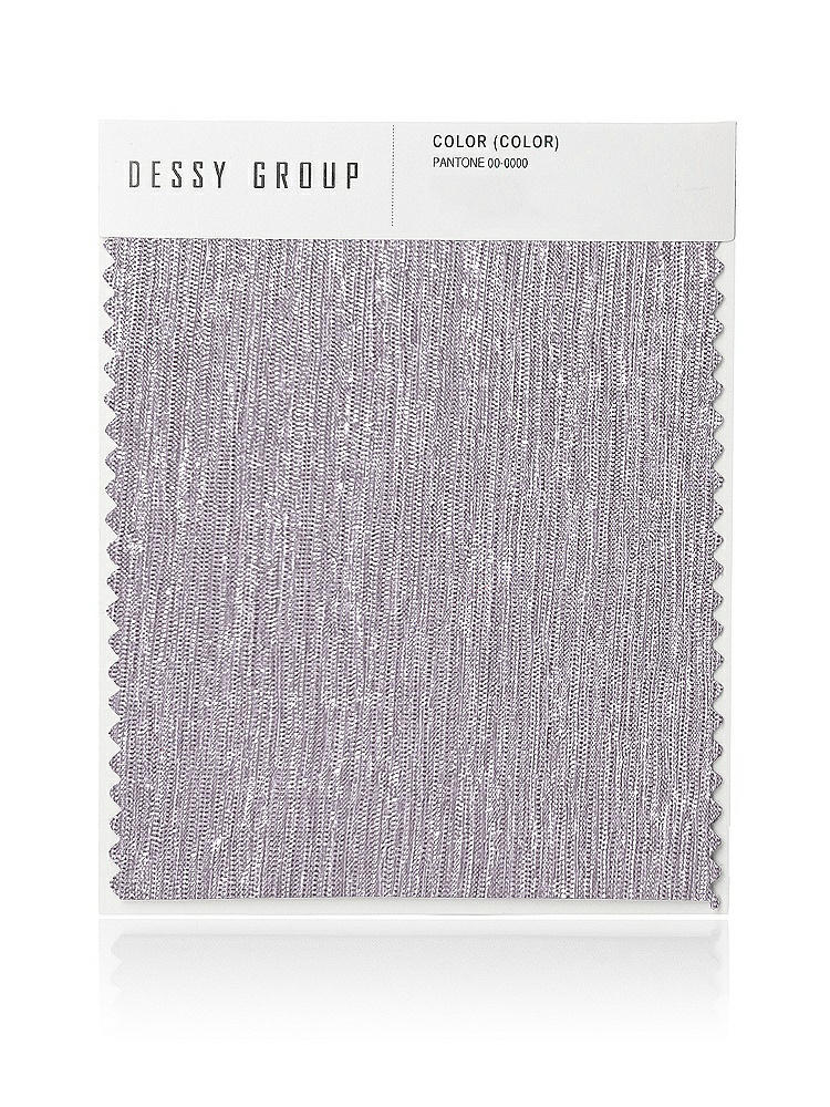 Front View - Metallic Lilac Haze Pleated Metallic Swatch