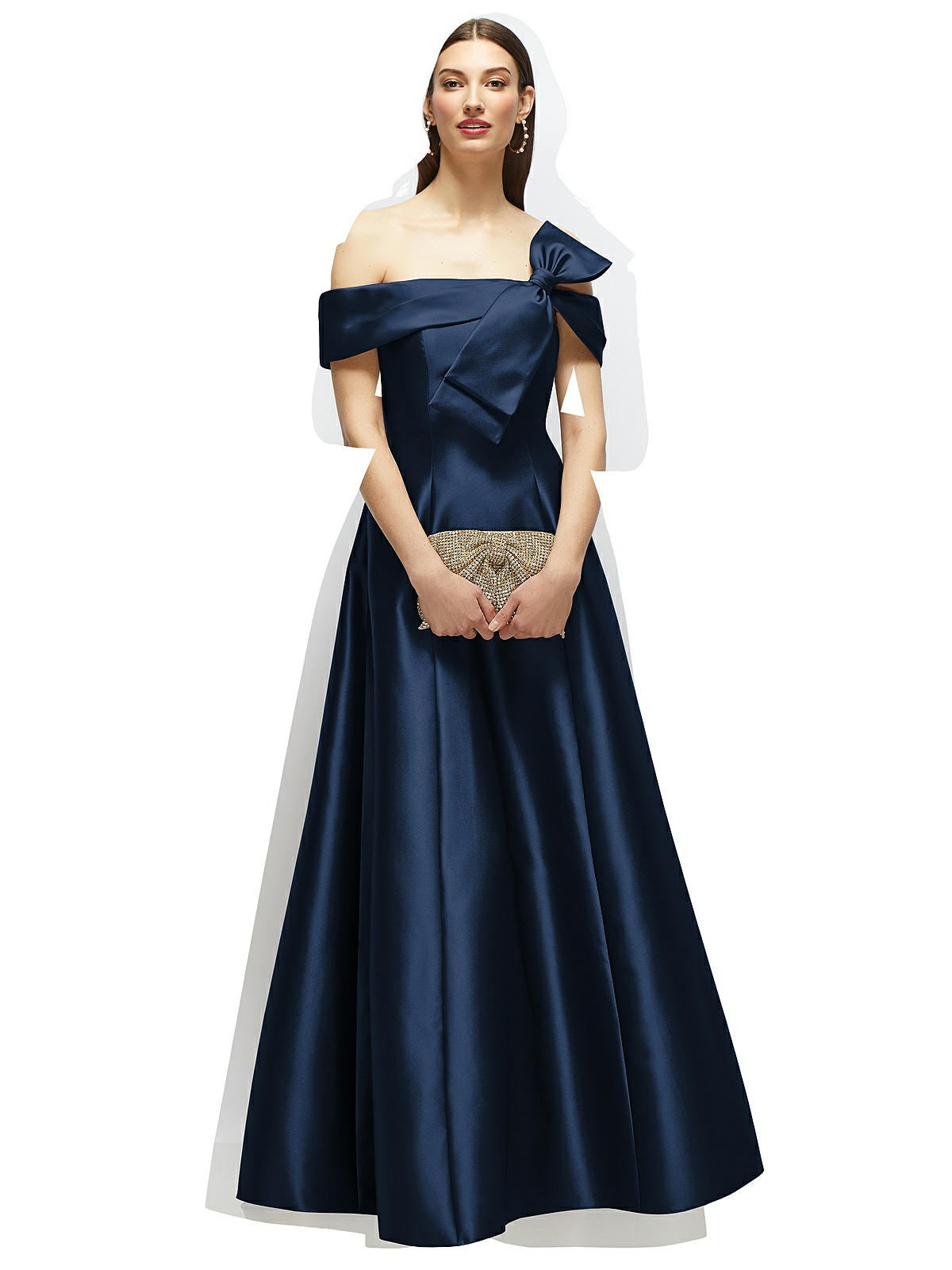 Ameri　EDGE SHOULDER BONDING DRESS Ameri EDGE SHOULDER BONDING DRESS